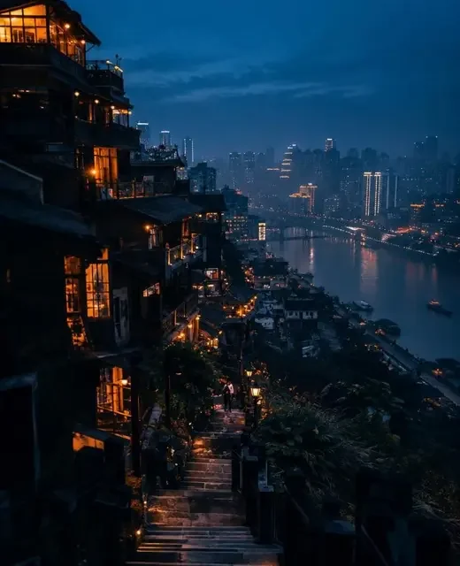 重庆 · 渡口与台阶 重庆城市片单配图,渡口与台阶